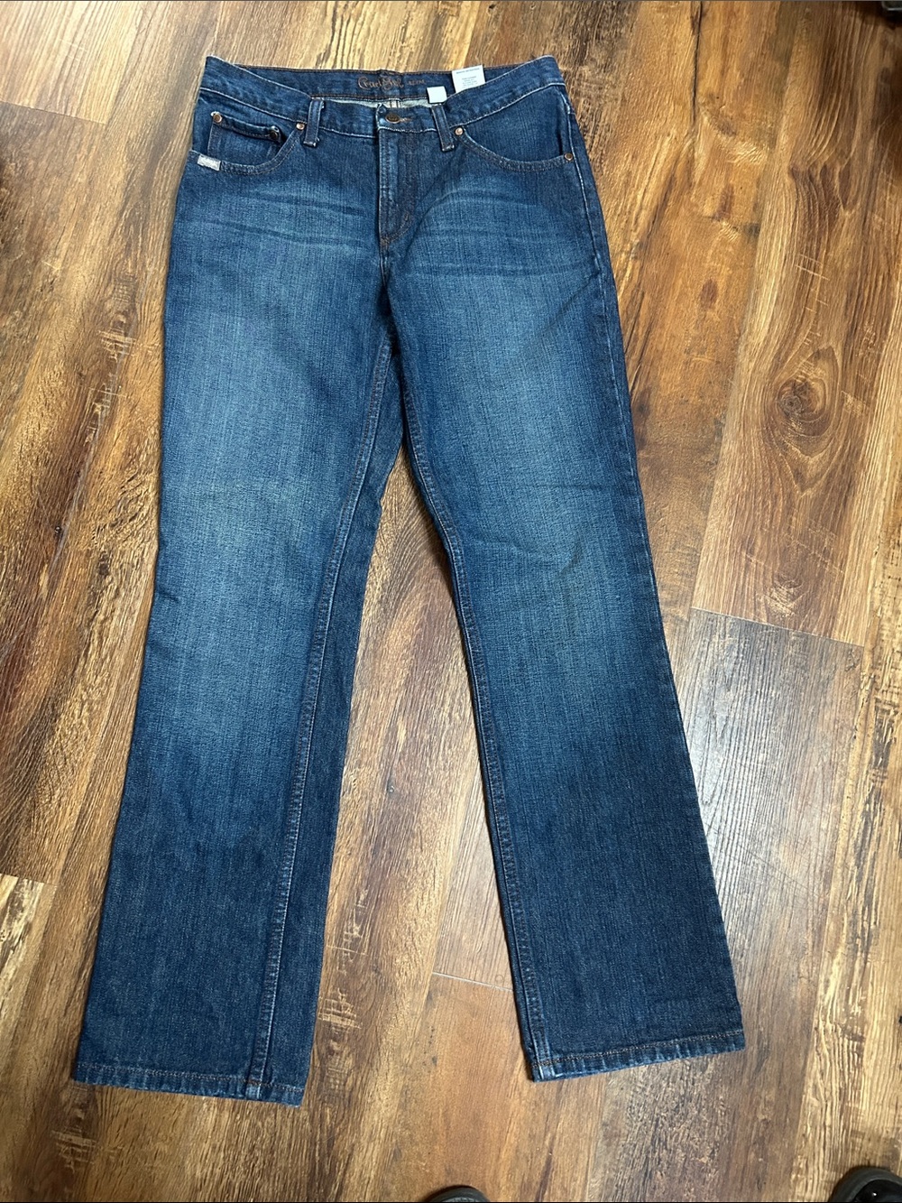 Cruel Girl Women's Straight-Leg Jeans in Dark Blue Wash